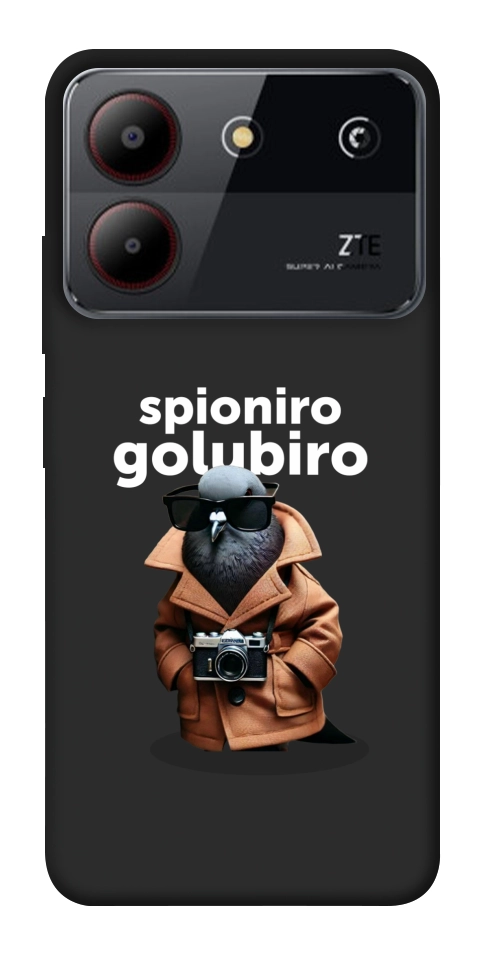 Чехол Spioniro Golubiro Segreto для ZTE Blade A54 4G