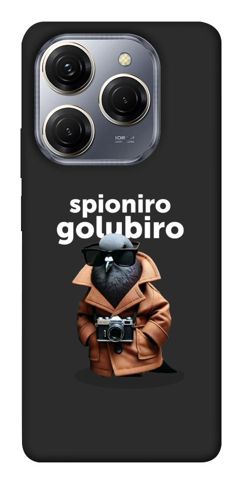 Чехол Spioniro Golubiro Segreto для TECNO Spark 20 Pro