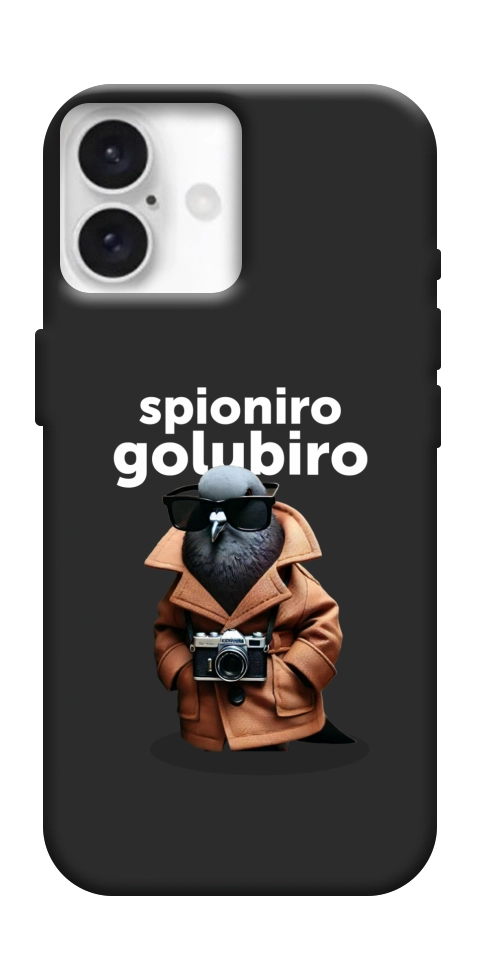 Чехол Spioniro Golubiro Segreto для iPhone 16 Plus