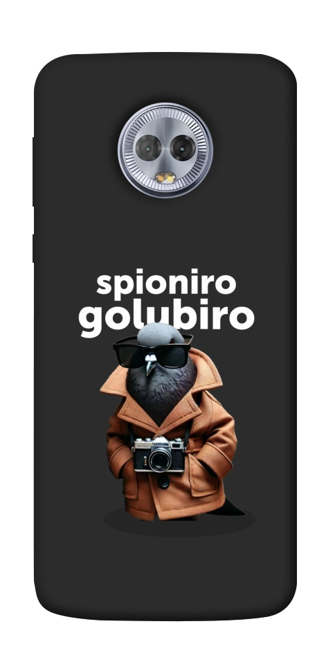 Чехол Spioniro Golubiro Segreto для Motorola Moto G6 Plus