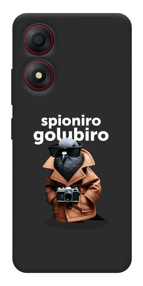 Чехол Spioniro Golubiro Segreto для ZTE Blade A34 4G