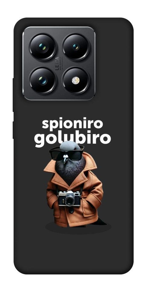 Чехол Spioniro Golubiro Segreto для Xiaomi 14T Pro