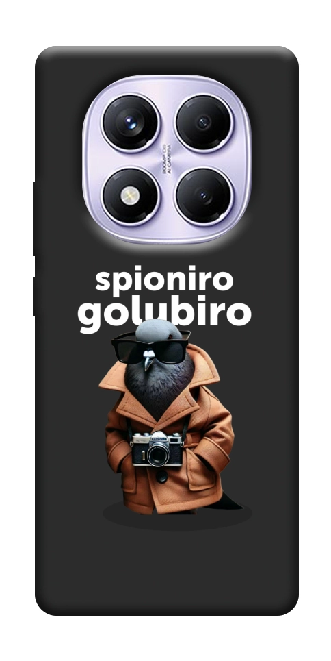 Чехол Spioniro Golubiro Segreto для Xiaomi Redmi Note 14 Pro 4G
