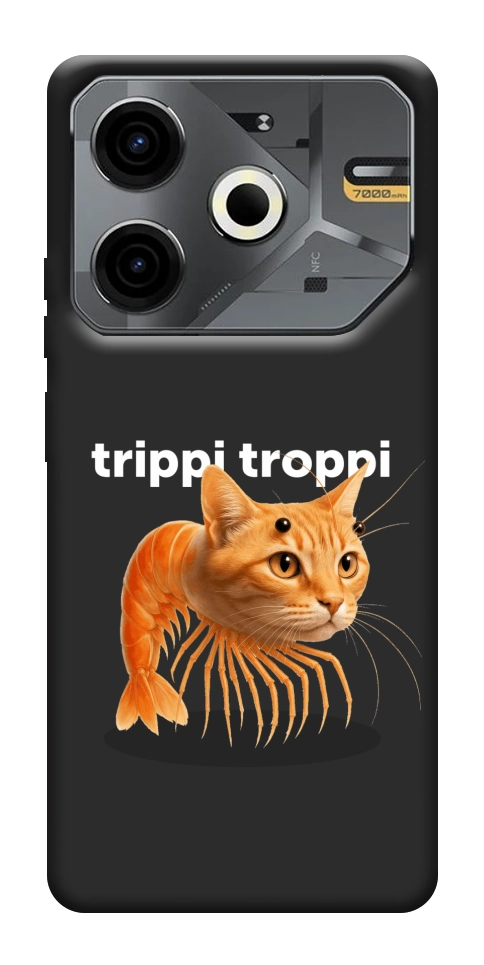 Чехол Trippi Troppi Gamberatto для TECNO Pova 6 Neo (LI6)