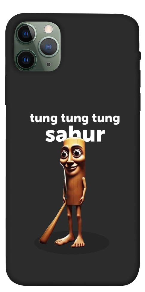 Чехол Tung Tung Tung Sahur Tamburo для iPhone 11 Pro Max
