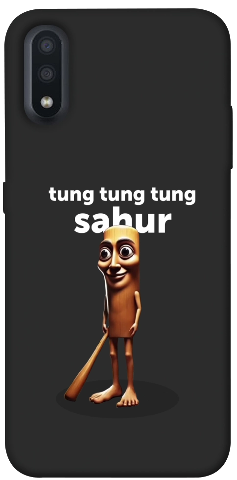 Чехол Tung Tung Tung Sahur Tamburo для Galaxy A01