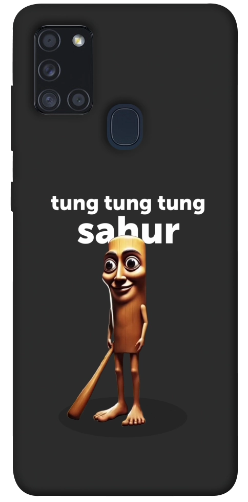 Чехол Tung Tung Tung Sahur Tamburo для Galaxy A21s (2020)