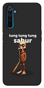 Чехол Tung Tung Tung Sahur Tamburo для Realme 6 Pro