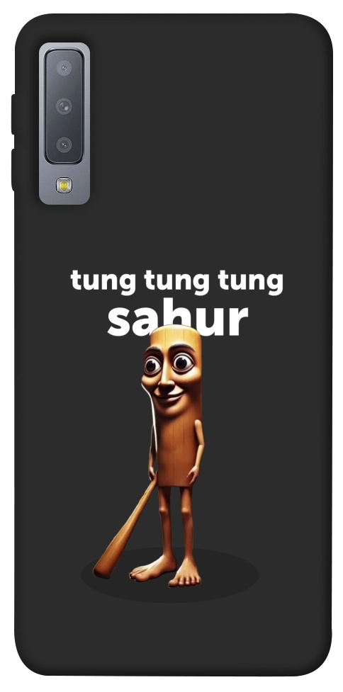 Чехол Tung Tung Tung Sahur Tamburo для Galaxy A7 (2018)