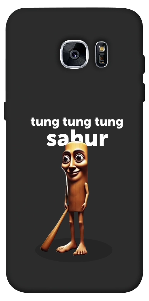 Чехол Tung Tung Tung Sahur Tamburo для Galaxy S7 Edge