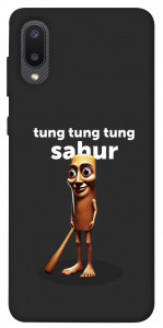 Чехол Tung Tung Tung Sahur Tamburo для Galaxy A02
