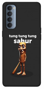 Чехол Tung Tung Tung Sahur Tamburo для Oppo Reno 4 Pro