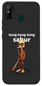 Чехол Tung Tung Tung Sahur Tamburo для TECNO Spark 6 Go