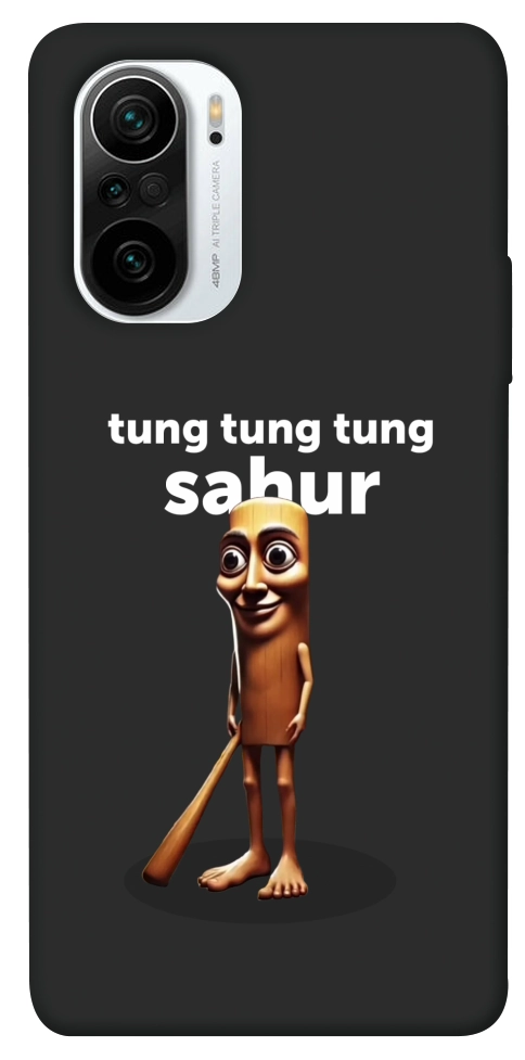 Чехол Tung Tung Tung Sahur Tamburo для Xiaomi Redmi K40