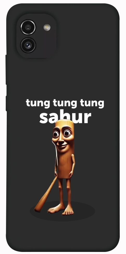 Чехол Tung Tung Tung Sahur Tamburo для Galaxy A03
