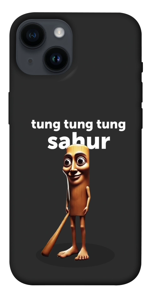 Чехол Tung Tung Tung Sahur Tamburo для iPhone 14