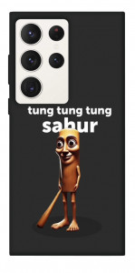 Чехол Tung Tung Tung Sahur Tamburo для Galaxy S23 Ultra