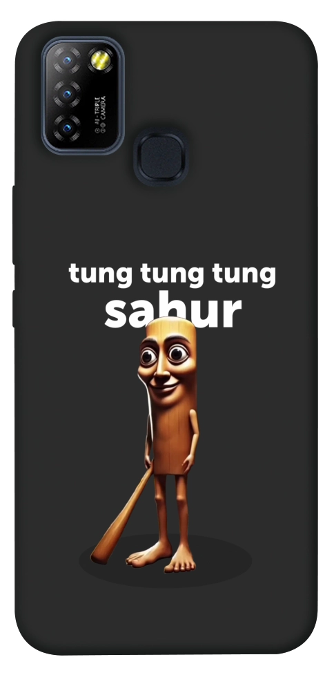 Чехол Tung Tung Tung Sahur Tamburo для Infinix Hot 10 Lite