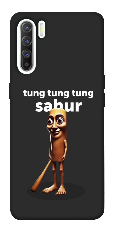 Чехол Tung Tung Tung Sahur Tamburo для Oppo Reno 3