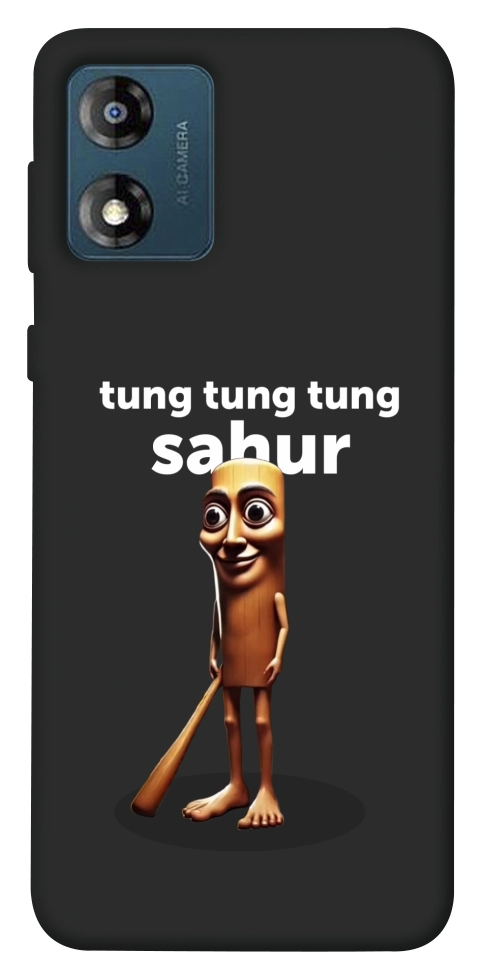 Чехол Tung Tung Tung Sahur Tamburo для Motorola Moto E13