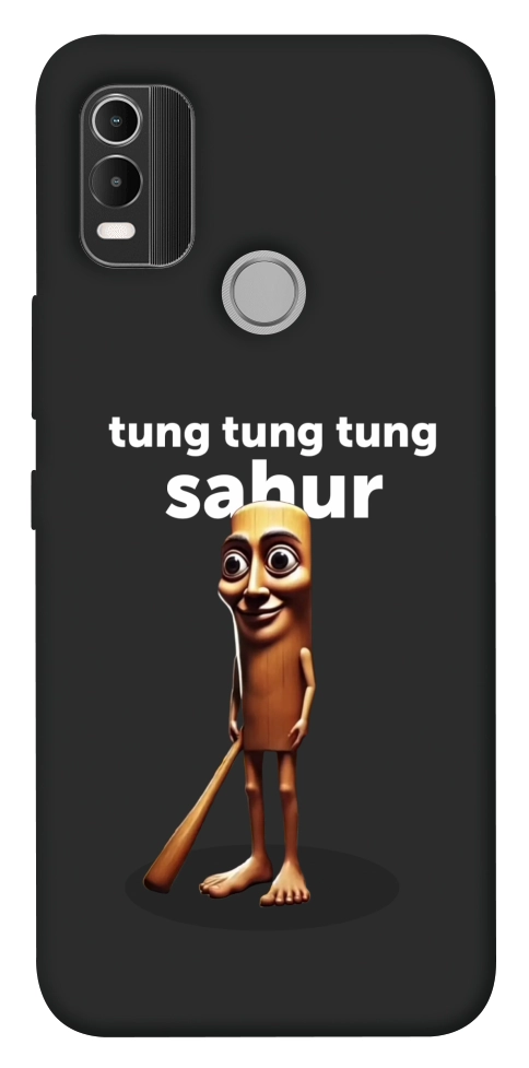 Чехол Tung Tung Tung Sahur Tamburo для Nokia C21 Plus