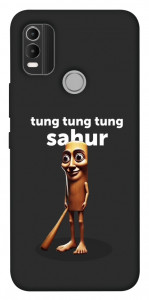 Чохол Tung Tung Tung Sahur Tamburo для Nokia C21 Plus