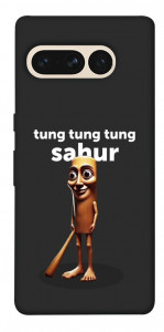 Чехол Tung Tung Tung Sahur Tamburo для Google Pixel 7 Pro