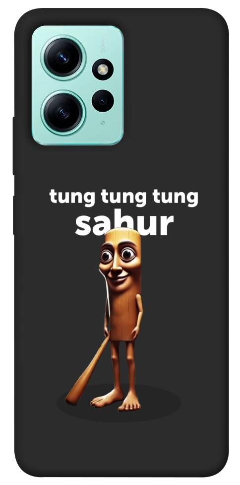 Чехол Tung Tung Tung Sahur Tamburo для Xiaomi Redmi Note 12 4G