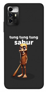 Чехол Tung Tung Tung Sahur Tamburo для ZTE Blade V40 Vita