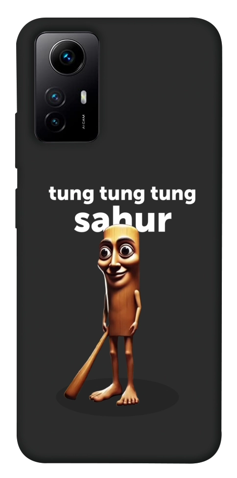 Чехол Tung Tung Tung Sahur Tamburo для Xiaomi Redmi Note 12S