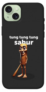 Чохол Tung Tung Tung Sahur Tamburo для iPhone 15 Plus