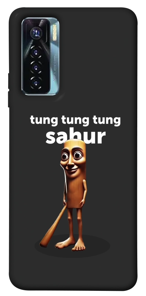 Чехол Tung Tung Tung Sahur Tamburo для TECNO Camon 17 Pro