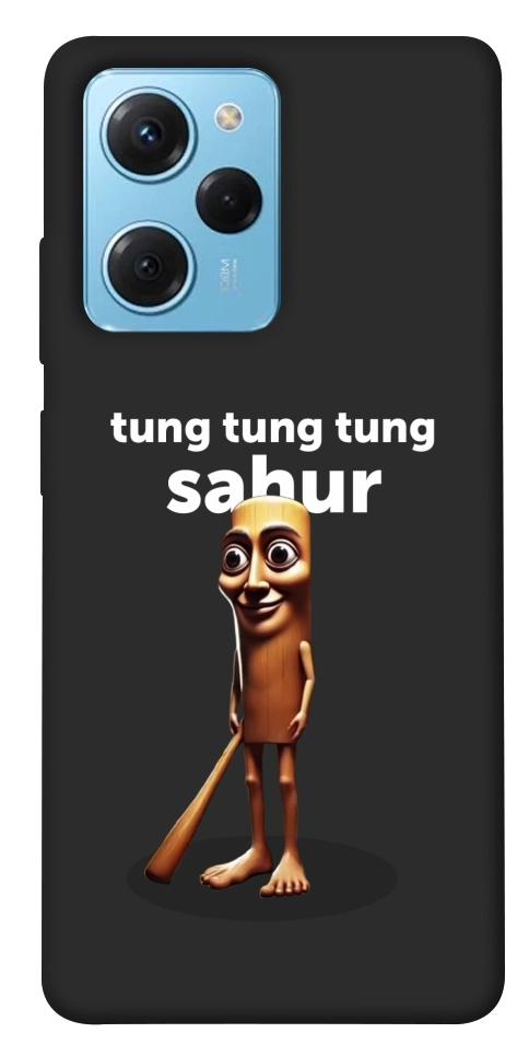 Чехол Tung Tung Tung Sahur Tamburo для Xiaomi Poco X5 Pro 5G