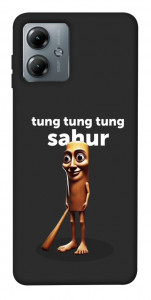 Чохол Tung Tung Tung Sahur Tamburo для Motorola Moto G14