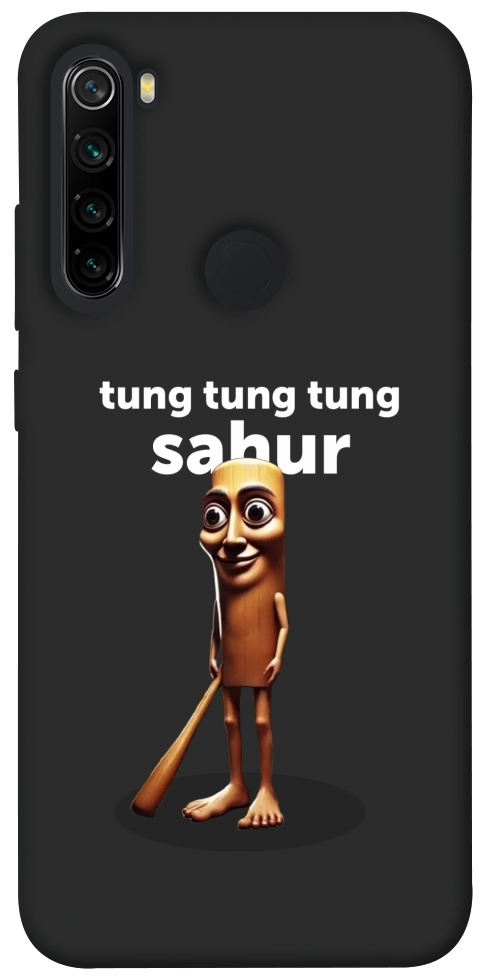 Чехол Tung Tung Tung Sahur Tamburo для Xiaomi Redmi Note 8 2021