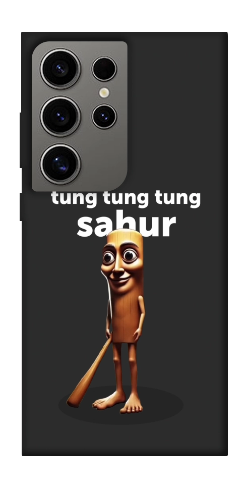 Чехол Tung Tung Tung Sahur Tamburo для Galaxy S24 Ultra