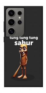 Чехол Tung Tung Tung Sahur Tamburo для Galaxy S24 Ultra
