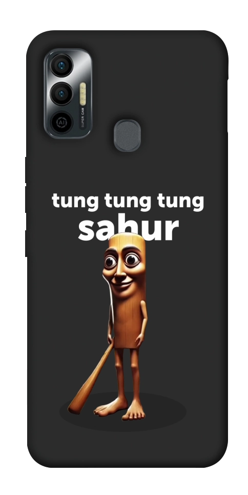 Чехол Tung Tung Tung Sahur Tamburo для TECNO Spark 7