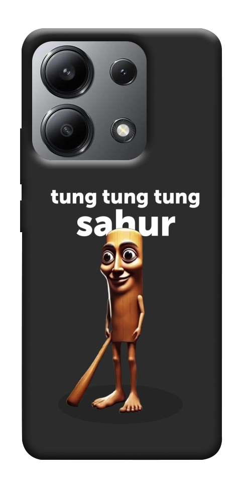 Чохол Tung Tung Tung Sahur Tamburo для Xiaomi Redmi Note 13 4G