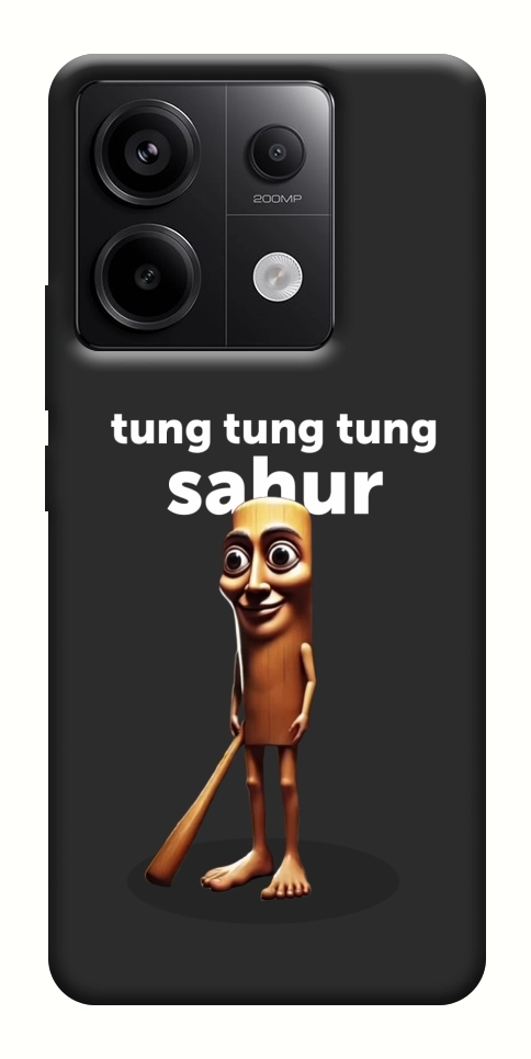 Чохол Tung Tung Tung Sahur Tamburo для Xiaomi Redmi Note 13 Pro 4G