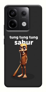 Чохол Tung Tung Tung Sahur Tamburo для Xiaomi Redmi Note 13 Pro 4G