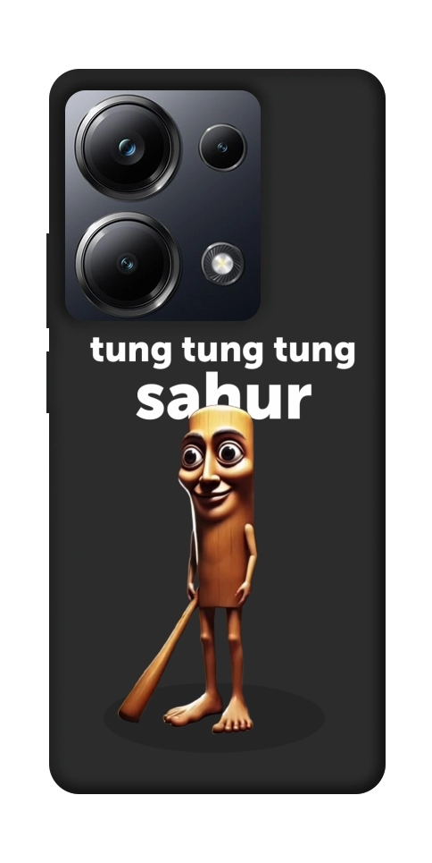 Чохол Tung Tung Tung Sahur Tamburo для Xiaomi Poco M6 Pro 4G
