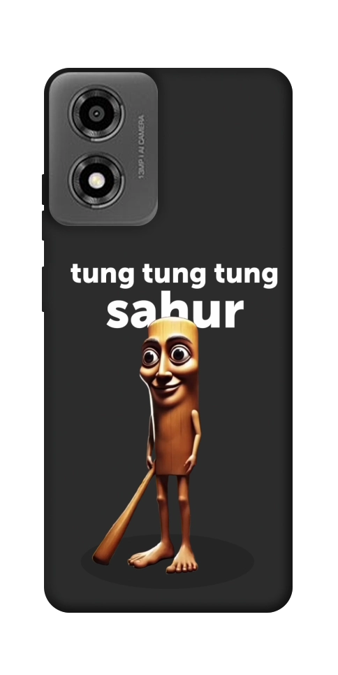 Чохол Tung Tung Tung Sahur Tamburo для Motorola Moto E14