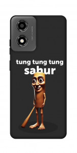 Чохол Tung Tung Tung Sahur Tamburo для Motorola Moto E14