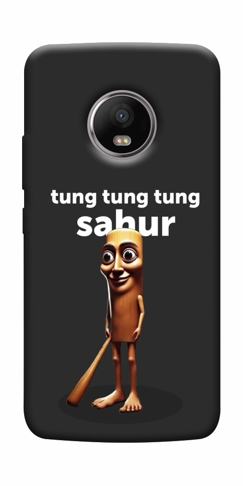 Чехол Tung Tung Tung Sahur Tamburo для Motorola Moto G5S