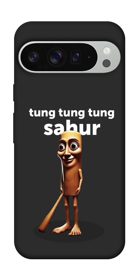 Чехол Tung Tung Tung Sahur Tamburo для Google Pixel 9 Pro XL