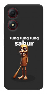 Чехол Tung Tung Tung Sahur Tamburo для ZTE Blade A34 4G