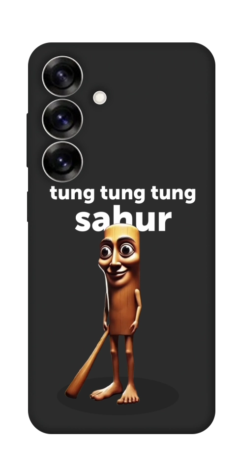 Чехол Tung Tung Tung Sahur Tamburo для Galaxy S25