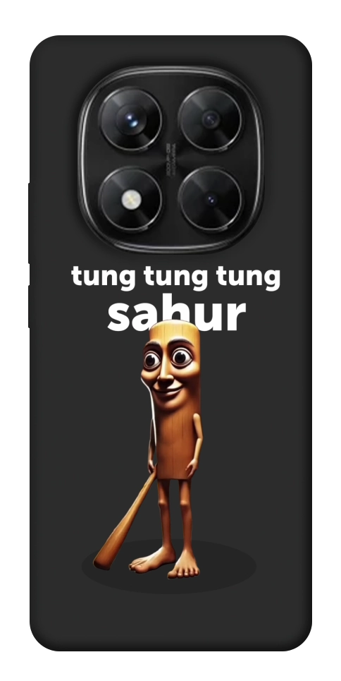 Чохол Tung Tung Tung Sahur Tamburo для Xiaomi Redmi Note 14 Pro 5G