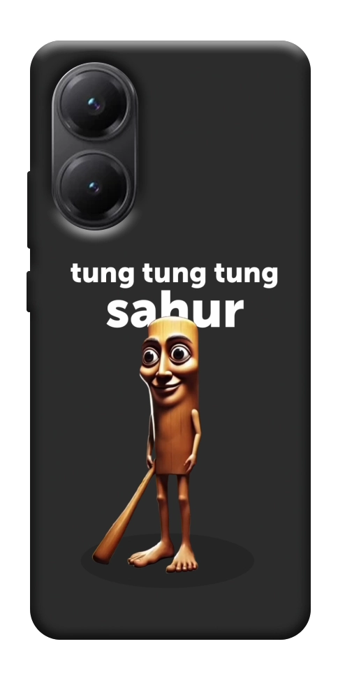 Чехол Tung Tung Tung Sahur Tamburo для Xiaomi Poco X7 Pro